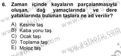 Bina ve Yapım Bilgisi Dersi 2013 - 2014 Yılı (Final) Dönem Sonu Sınav Soruları 6. Soru