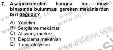 Bina ve Yapım Bilgisi Dersi 2013 - 2014 Yılı Tek Ders Sınav Soruları 7. Soru