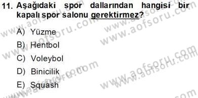Bina ve Yapım Bilgisi Dersi 2014 - 2015 Yılı (Vize) Ara Sınav Soruları 11. Soru
