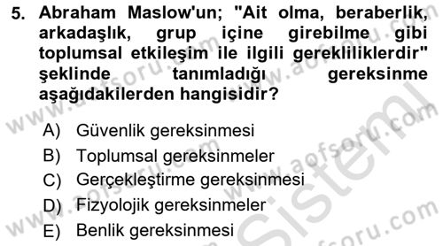 Bina ve Yapım Bilgisi Dersi 2016 - 2017 Yılı (Vize) Ara Sınav Soruları 5. Soru