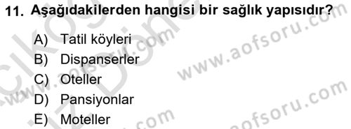 Bina ve Yapım Bilgisi Dersi 2017 - 2018 Yılı (Vize) Ara Sınav Soruları 11. Soru