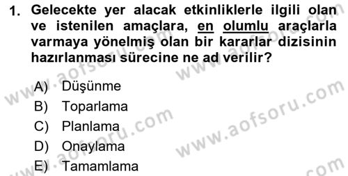 Bina ve Yapım Bilgisi Dersi 2019 - 2020 Yılı (Final) Dönem Sonu Sınav Soruları 1. Soru