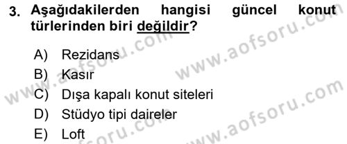 Bina ve Yapım Bilgisi Dersi 2019 - 2020 Yılı (Final) Dönem Sonu Sınav Soruları 3. Soru