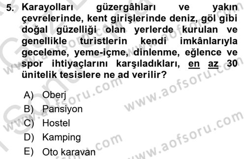 Bina ve Yapım Bilgisi Dersi 2019 - 2020 Yılı (Final) Dönem Sonu Sınav Soruları 5. Soru