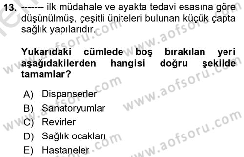 Bina ve Yapım Bilgisi Dersi 2025 - 2026 Yılı (Vize) Ara Sınav Soruları 13. Soru
