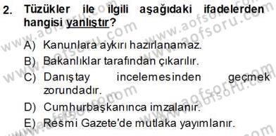 Gayrimenkullerde Vergilendirme Dersi Ara Sınavı Deneme Sınav Soruları 2. Soru