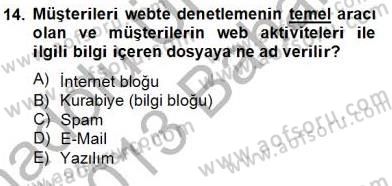 Gayrimenkul Yönetiminde Mesleki Etik Dersi 2012 - 2013 Yılı (Final) Dönem Sonu Sınav Soruları 14. Soru