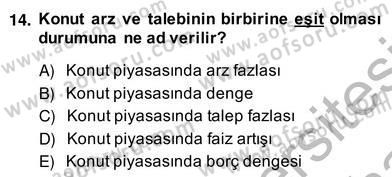 Gayrimenkul Yönetiminde Mesleki Etik Dersi 2013 - 2014 Yılı (Vize) Ara Sınav Soruları 14. Soru