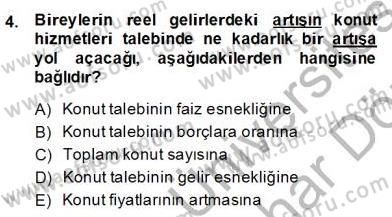 Gayrimenkul Yönetiminde Mesleki Etik Dersi 2013 - 2014 Yılı (Final) Dönem Sonu Sınav Soruları 4. Soru