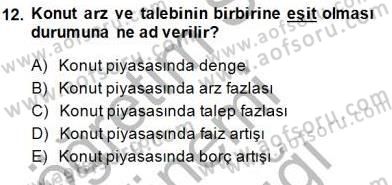 Gayrimenkul Yönetiminde Mesleki Etik Dersi 2014 - 2015 Yılı (Vize) Ara Sınav Soruları 12. Soru