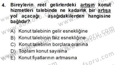 Gayrimenkul Yönetiminde Mesleki Etik Dersi 2014 - 2015 Yılı (Final) Dönem Sonu Sınav Soruları 4. Soru