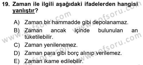 Görsel Estetik Dersi 2024 - 2025 Yılı (Final) Dönem Sonu Sınav Soruları 19. Soru