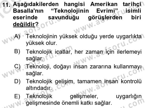 Aile Yapısı ve İlişkileri Dersi 2021 - 2022 Yılı (Final) Dönem Sonu Sınav Soruları 11. Soru