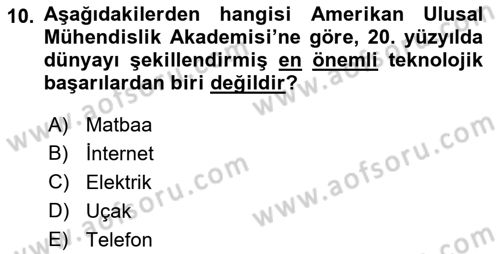 Aile Yapısı ve İlişkileri Dersi 2022 - 2023 Yılı (Final) Dönem Sonu Sınav Soruları 10. Soru