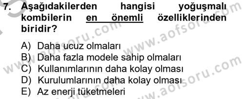 Ev Teknolojisi Dersi 2012 - 2013 Yılı (Final) Dönem Sonu Sınav Soruları 7. Soru