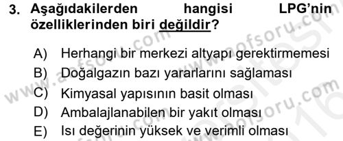 Ev Teknolojisi Dersi 2015 - 2016 Yılı (Vize) Ara Sınav Soruları 3. Soru