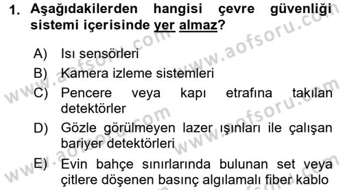 Ev Teknolojisi Dersi 2016 - 2017 Yılı 3 Ders Sınav Soruları 1. Soru