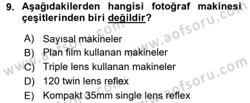 Ev Teknolojisi Dersi 2017 - 2018 Yılı (Final) Dönem Sonu Sınav Soruları 9. Soru