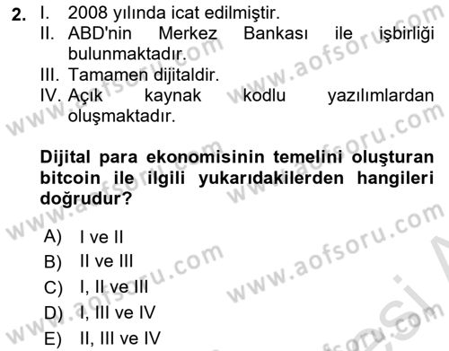 Ev Teknolojisi Dersi 2024 - 2025 Yılı Yaz Okulu Sınav Soruları 2. Soru
