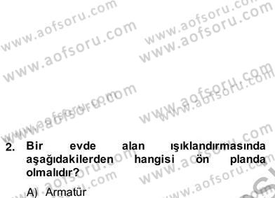 İş Etüdü Dersi 2012 - 2013 Yılı (Vize) Ara Sınav Soruları 2. Soru