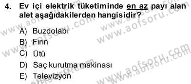 İş Etüdü Dersi 2013 - 2014 Yılı (Vize) Ara Sınav Soruları 4. Soru