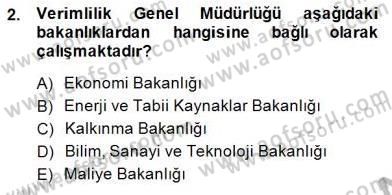 İş Etüdü Dersi 2014 - 2015 Yılı (Vize) Ara Sınav Soruları 2. Soru