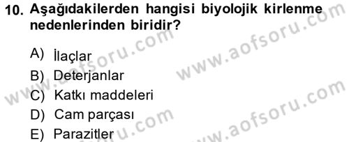 Genel Beslenme Dersi 2013 - 2014 Yılı (Final) Dönem Sonu Sınav Soruları 10. Soru