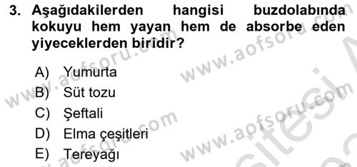 Genel Beslenme Dersi 2023 - 2024 Yılı (Final) Dönem Sonu Sınav Soruları 3. Soru