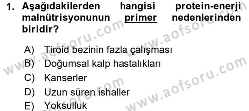 Çocuk ve Ergen Bakımı Dersi 2015 - 2016 Yılı (Vize) Ara Sınav Soruları 1. Soru