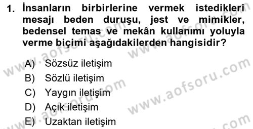 Çocuk ve Ergen Bakımı Dersi 2015 - 2016 Yılı (Final) Dönem Sonu Sınav Soruları 1. Soru