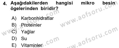 Çocuk ve Ergen Bakımı Dersi 2015 - 2016 Yılı (Final) Dönem Sonu Sınav Soruları 4. Soru