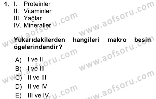 Çocuk ve Ergen Bakımı Dersi 2016 - 2017 Yılı (Final) Dönem Sonu Sınav Soruları 1. Soru