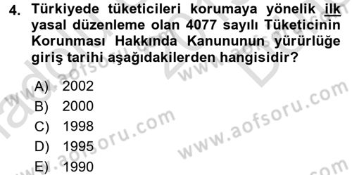 Verimlilik Yönetimi Dersi 2015 - 2016 Yılı (Final) Dönem Sonu Sınav Soruları 4. Soru