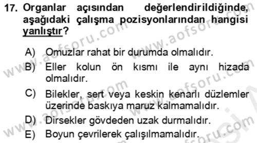 Verimlilik Yönetimi Dersi 2018 - 2019 Yılı (Vize) Ara Sınav Soruları 17. Soru