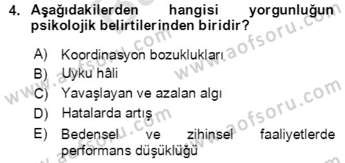 Verimlilik Yönetimi Dersi 2021 - 2022 Yılı (Final) Dönem Sonu Sınav Soruları 4. Soru