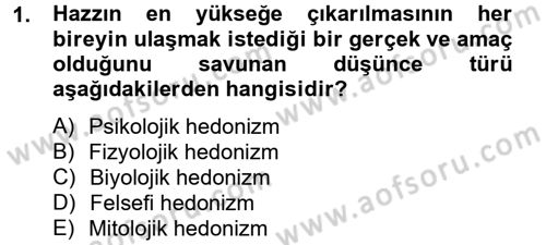 Tüketim Bilinci ve Bilinçli Tüketici Dersi 2012 - 2013 Yılı (Vize) Ara Sınav Soruları 1. Soru