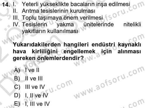 Tüketim Bilinci ve Bilinçli Tüketici Dersi 2021 - 2022 Yılı (Final) Dönem Sonu Sınav Soruları 14. Soru