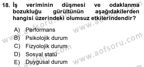 Tüketim Bilinci ve Bilinçli Tüketici Dersi 2022 - 2023 Yılı Yaz Okulu Sınav Soruları 18. Soru