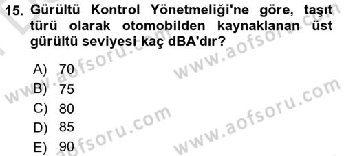 Tüketim Bilinci ve Bilinçli Tüketici Dersi 2024 - 2025 Yılı (Final) Dönem Sonu Sınav Soruları 15. Soru