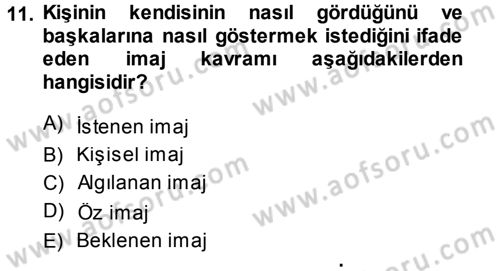 Giysi Seçimi Dersi 2013 - 2014 Yılı (Vize) Ara Sınav Soruları 11. Soru