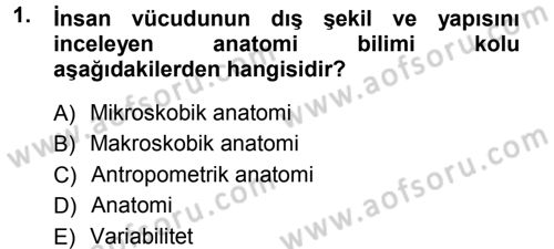 Giysi Seçimi Dersi 2013 - 2014 Yılı Tek Ders Sınav Soruları 1. Soru