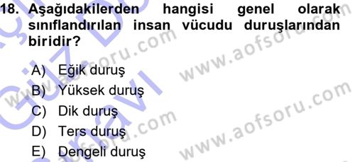 Giysi Seçimi Dersi 2015 - 2016 Yılı (Vize) Ara Sınav Soruları 18. Soru