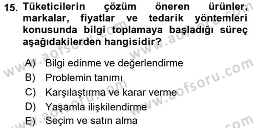 Giysi Seçimi Dersi 2017 - 2018 Yılı 3 Ders Sınav Soruları 15. Soru