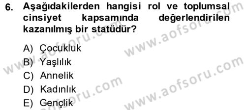 Ev Endüstrisi Dersi 2013 - 2014 Yılı (Final) Dönem Sonu Sınav Soruları 6. Soru