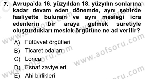 Ev Endüstrisi Dersi 2015 - 2016 Yılı (Vize) Ara Sınav Soruları 7. Soru