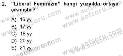 Toplumsal Yaşamda Aile Dersi 2012 - 2013 Yılı (Vize) Ara Sınav Soruları 2. Soru