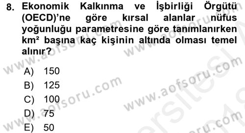 Toplumsal Yaşamda Aile Dersi 2017 - 2018 Yılı (Final) Dönem Sonu Sınav Soruları 8. Soru