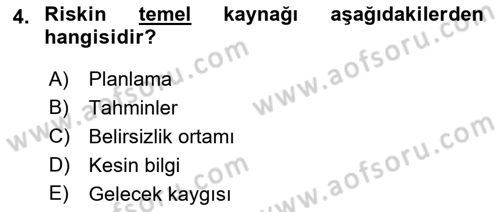 Toplumsal Yaşamda Aile Dersi 2022 - 2023 Yılı (Vize) Ara Sınav Soruları 4. Soru