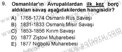 Aile Ekonomisi Dersi 2012 - 2013 Yılı (Final) Dönem Sonu Sınav Soruları 9. Soru