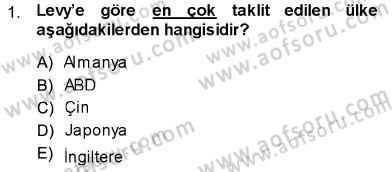 Aile Ekonomisi Dersi 2013 - 2014 Yılı (Vize) Ara Sınav Soruları 1. Soru